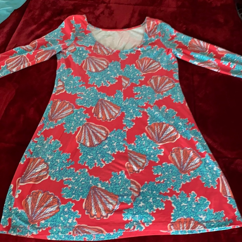 Lilly Pulitzer summer dress size large VGUC